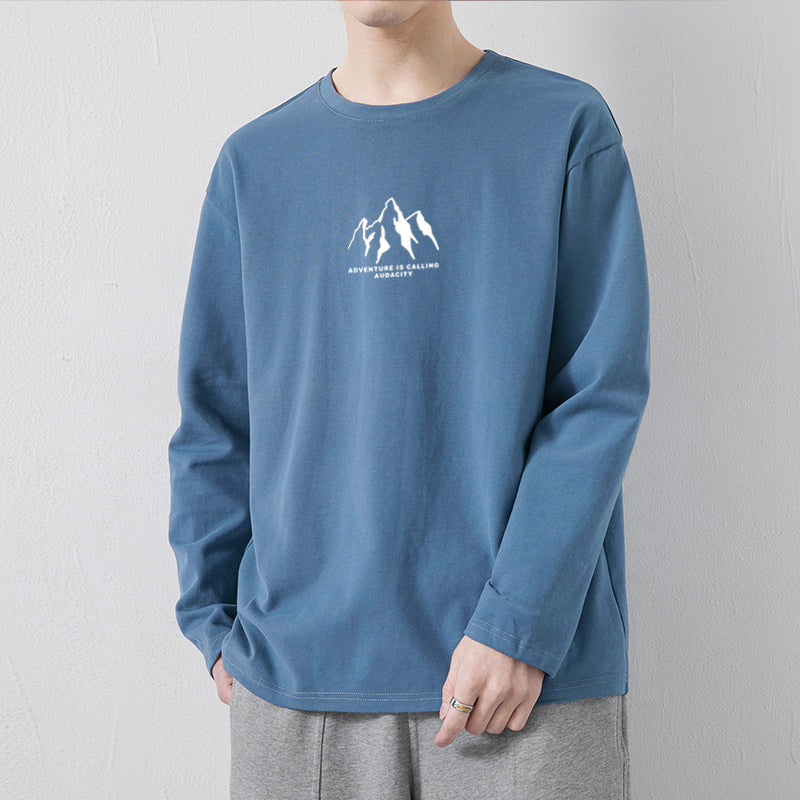 Archive Men's Cotton Relaxed Long-Sleeve T-Shirt