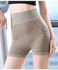 CoreFlex Striped Biker Shorts