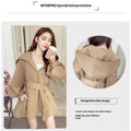 Lumen Hooded Trench Coat