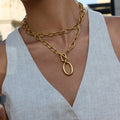 Lune Stainless Steel Minimalist Necklace