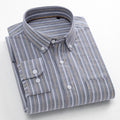 Metro Men's Cotton Striped Shirt