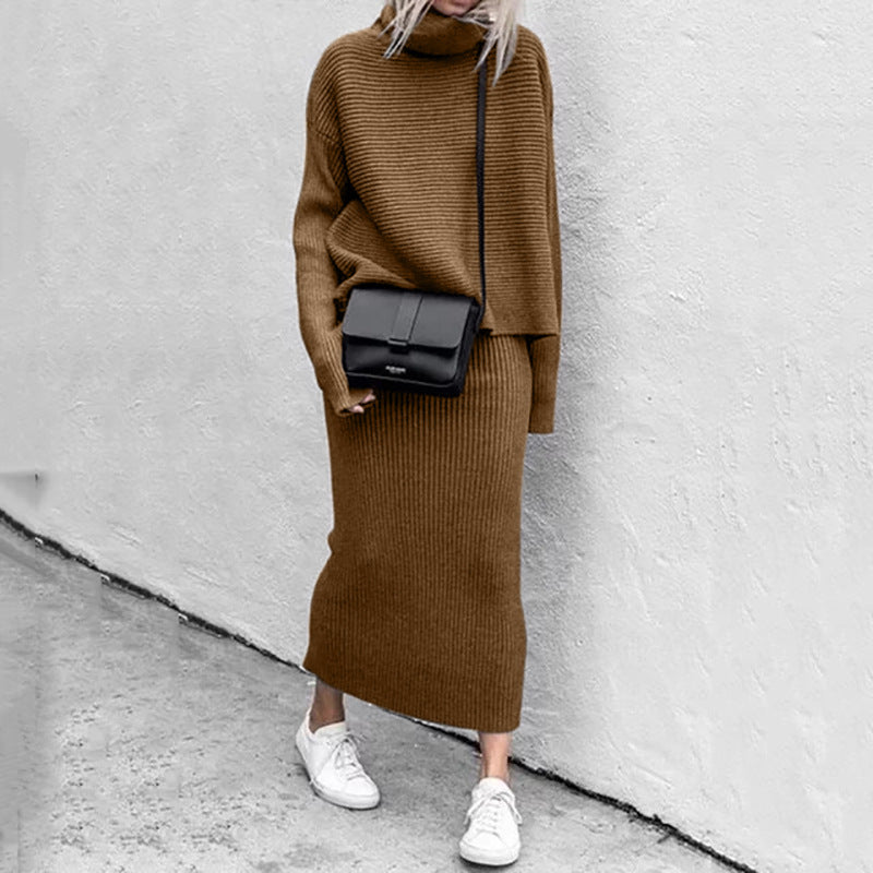 Sera Knit Solid Co-ord Set