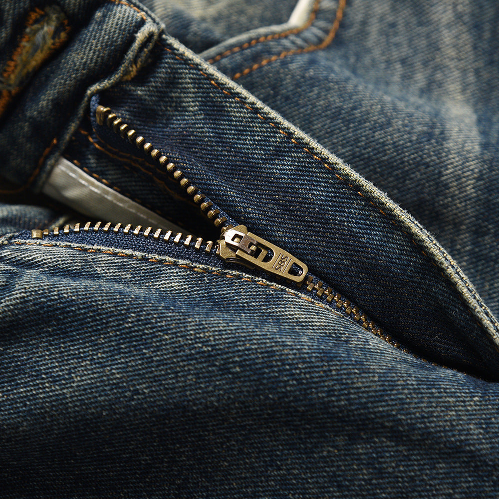 Indigo Bexley Men's Washed Straight Jeans
