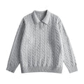 Atlas Men's Cable-Knit V-Neck Sweater
