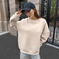 District Men's Crew-Neck Retro Solid Sweatshirt