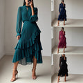 Nova Pleated Midi Dress