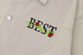 District Men's Letter-Print Embroidered Jacket