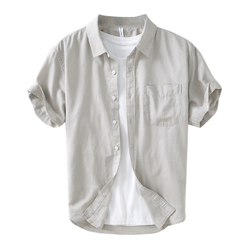Metro Men's Linen Cotton Shirt
