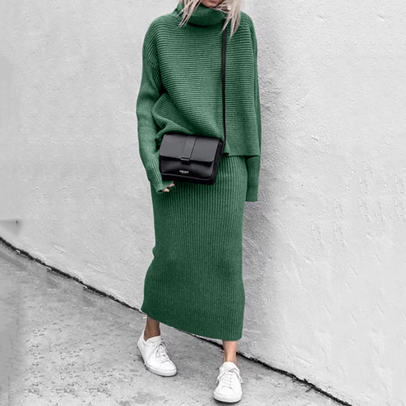 Sera Knit Solid Co-ord Set
