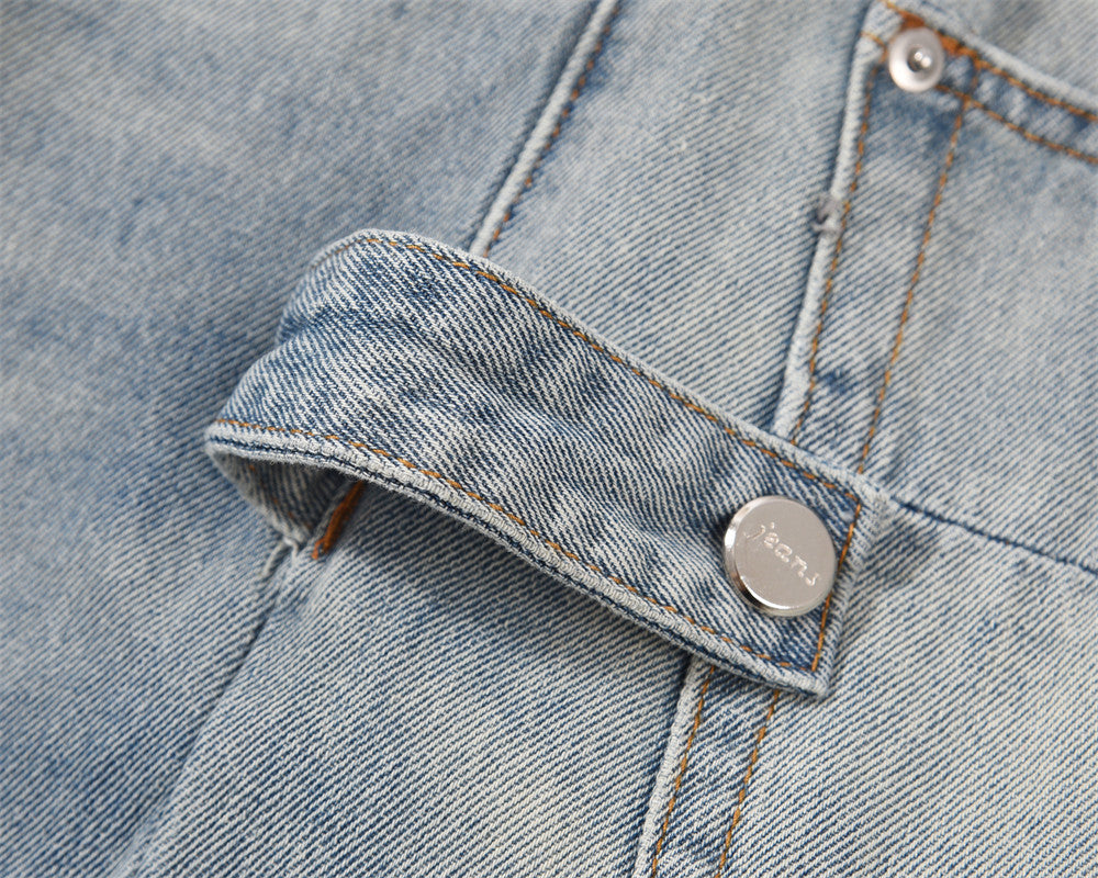Indigo Isla Men's Straight Jeans