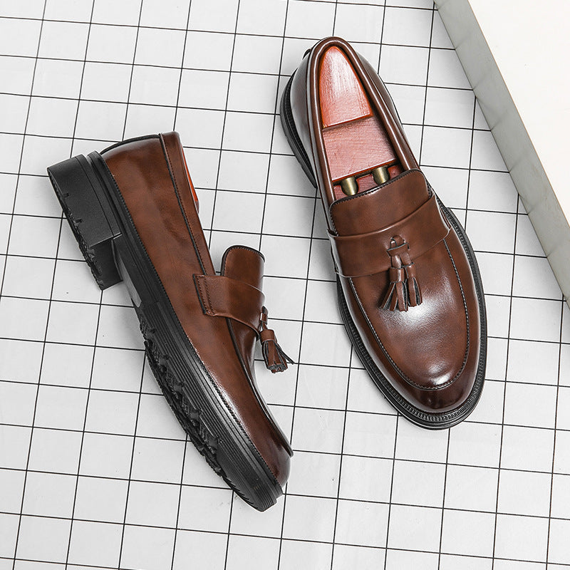 Stride Men's Leather Breathable Shoes