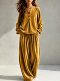 Sera Velvet Two-Piece Set