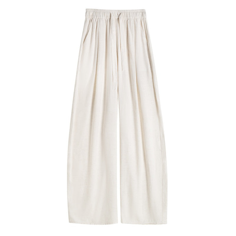 Flow Dorset Linen Cotton Wide-Leg Trousers