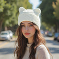 Ember Knit Pointed Hat