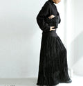 Sway Pleated Sweater