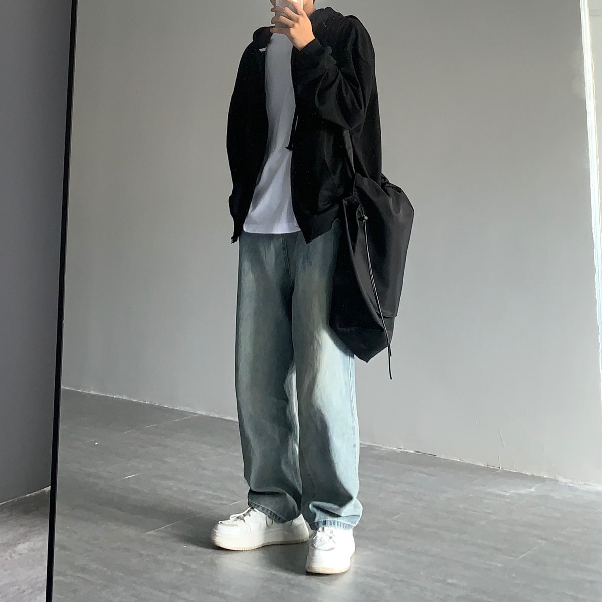 Indigo Dorset Wide-Leg Jeans