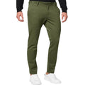 Rover Men's Slim Pleated Tapered Trousers