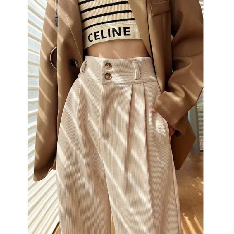 Flow Arden Fleece-Lined Wide-Leg Trousers