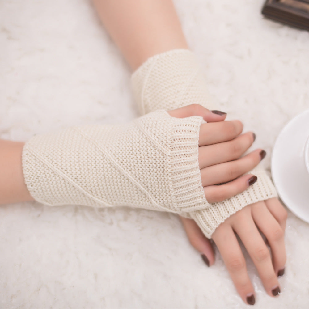 Ember Knit Warm Gloves