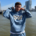 District Men's Drawstring Pocket Printed Hoodie