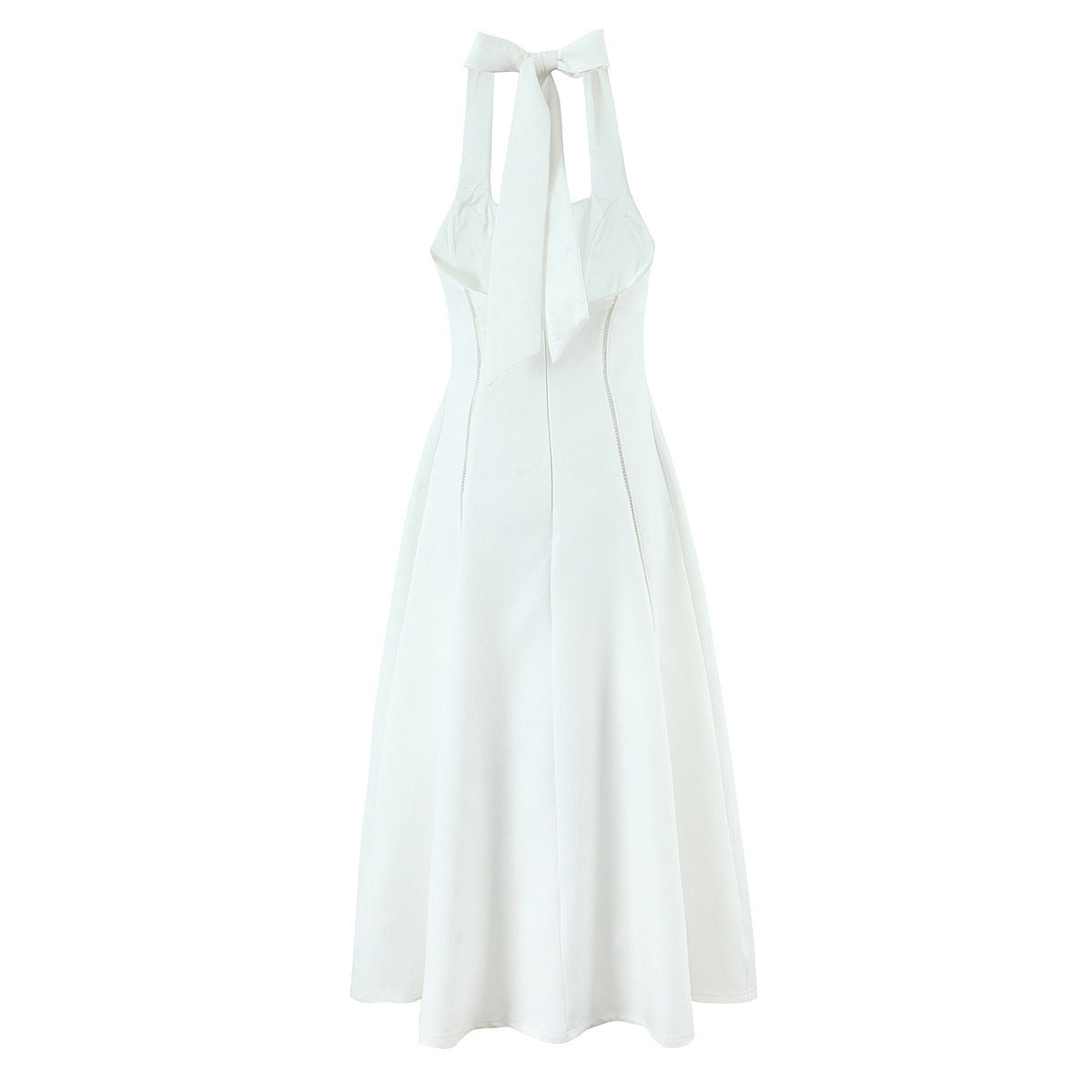 Nova Halter Open-Back Midi Dress