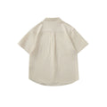 Metro Men's Linen-Look Short-Sleeve Shirt, view 2