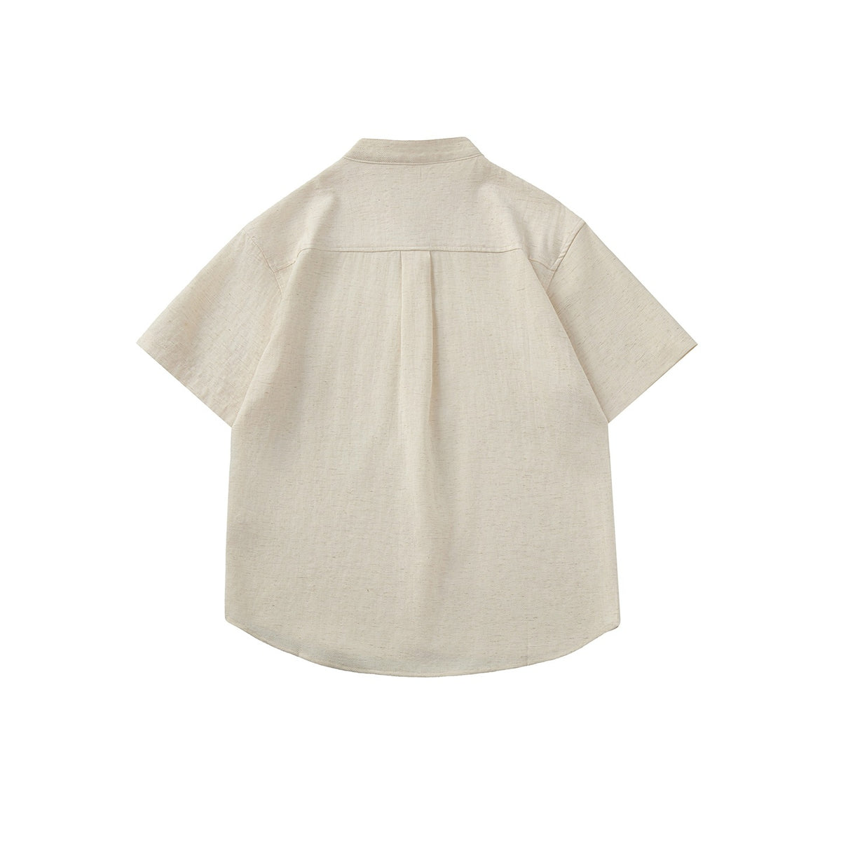 Metro Men's Linen-Look Short-Sleeve Shirt, view 2