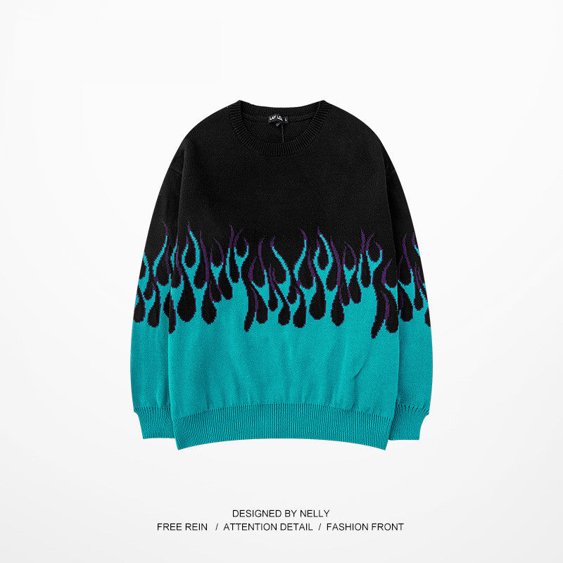 Atlas Men's Relaxed Printed Sweater