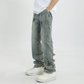 Indigo Garnet Men's Straight Jeans