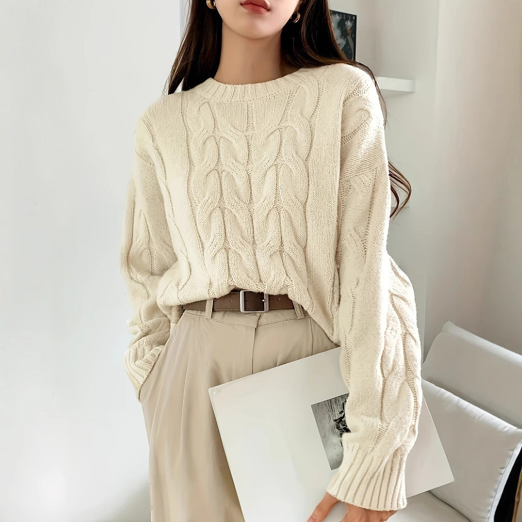 Hearth Chunky Cable-Knit Sweater, view 5