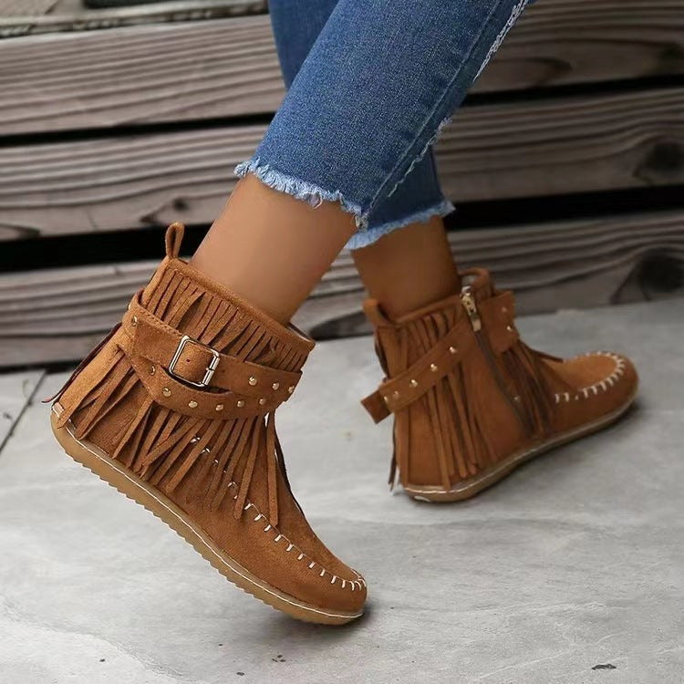 Stride Retro Ankle Boots