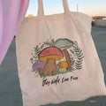 Carry Canvas Floral Tote Bag