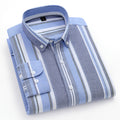 Metro Men's Cotton Striped Shirt