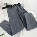 Indigo Arden Straight High-Waist Jeans