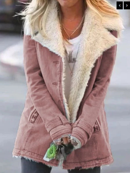 Cove Bexley Cotton Fleece-Lined Padded Jacket