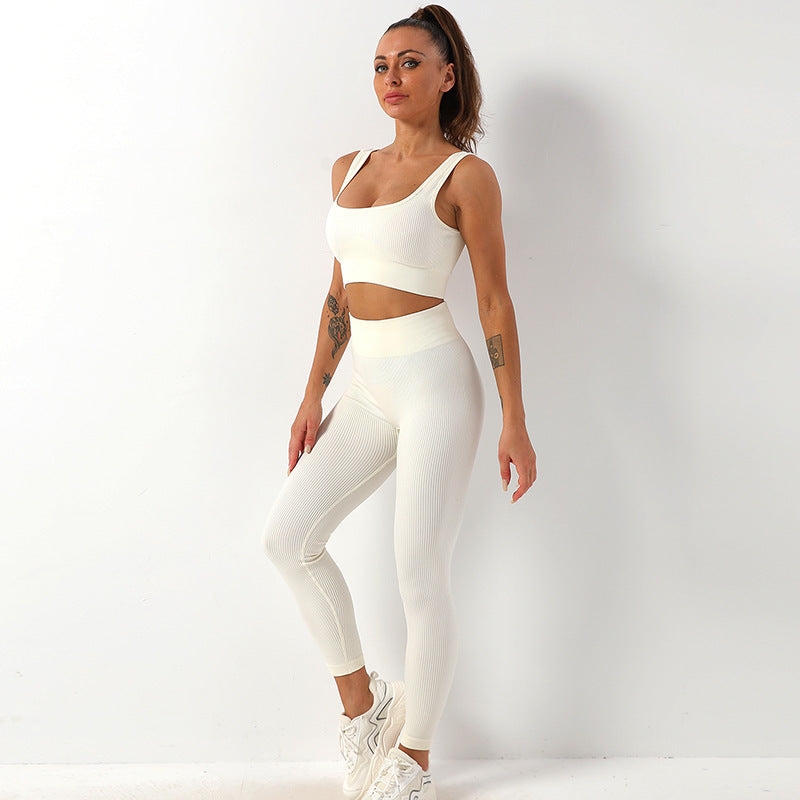 SculptForm Seamless High-Waist Two-Piece Set