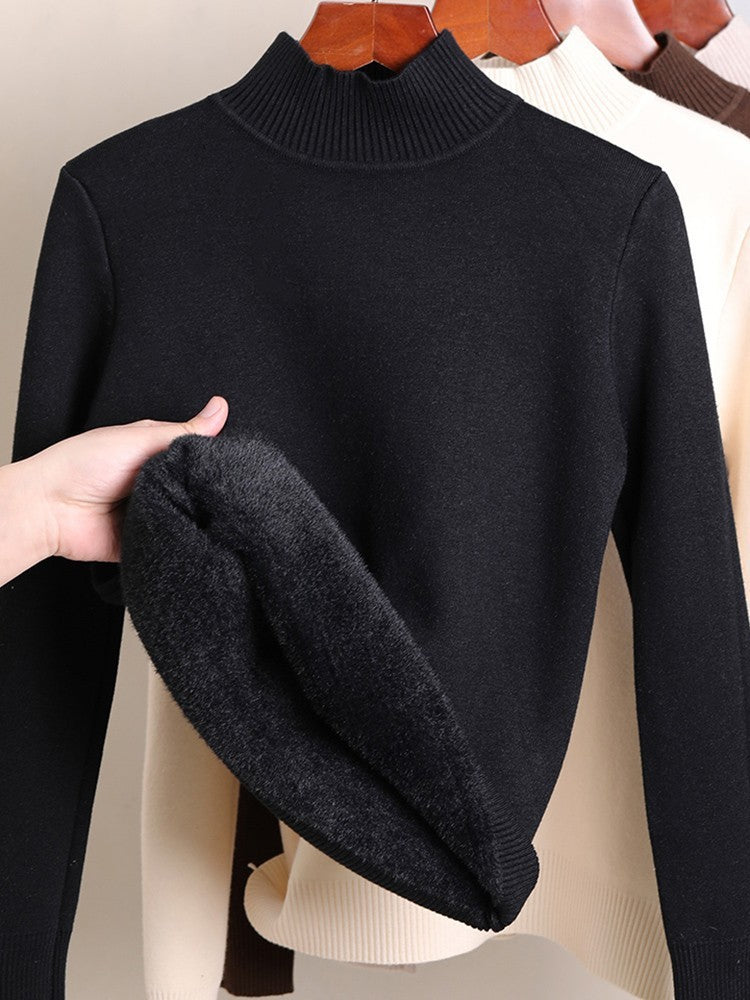 Hearth Bexley Fleece-Lined Thick Turtleneck Sweater