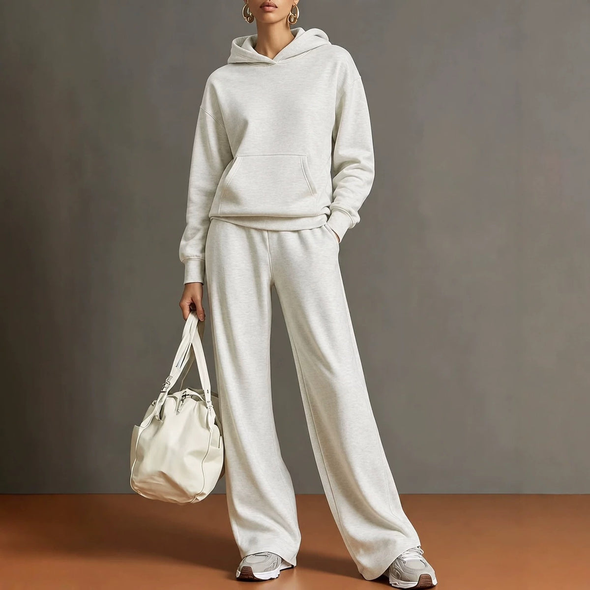 Sera Knit Wide-Leg Tracksuit