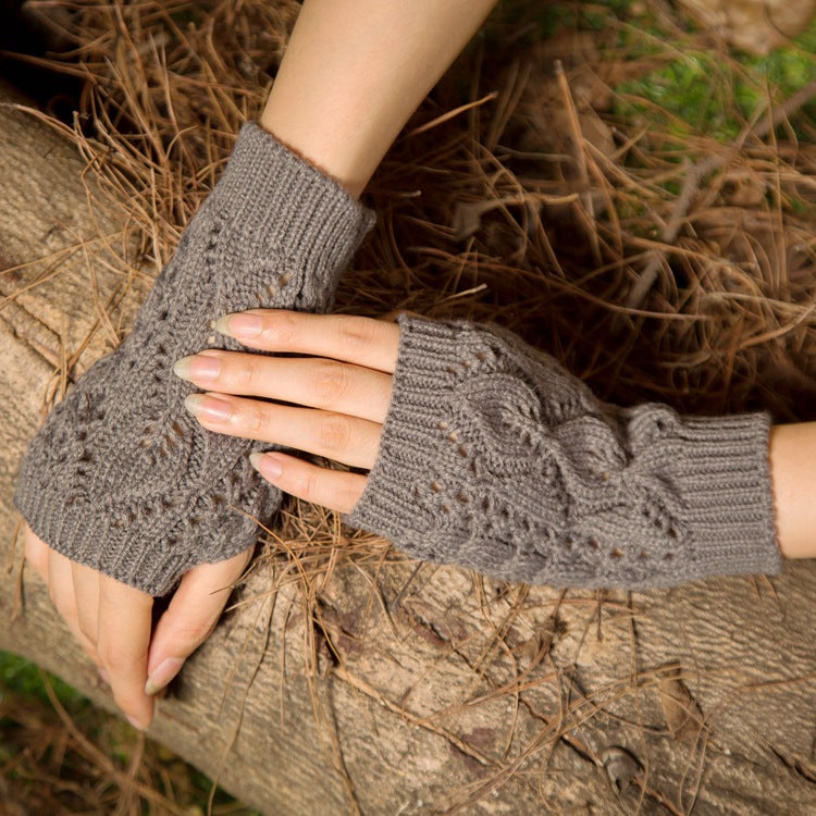 Ember Calder Wool Knit Gloves