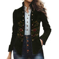 Aurelia Floral Embroidered Blazer