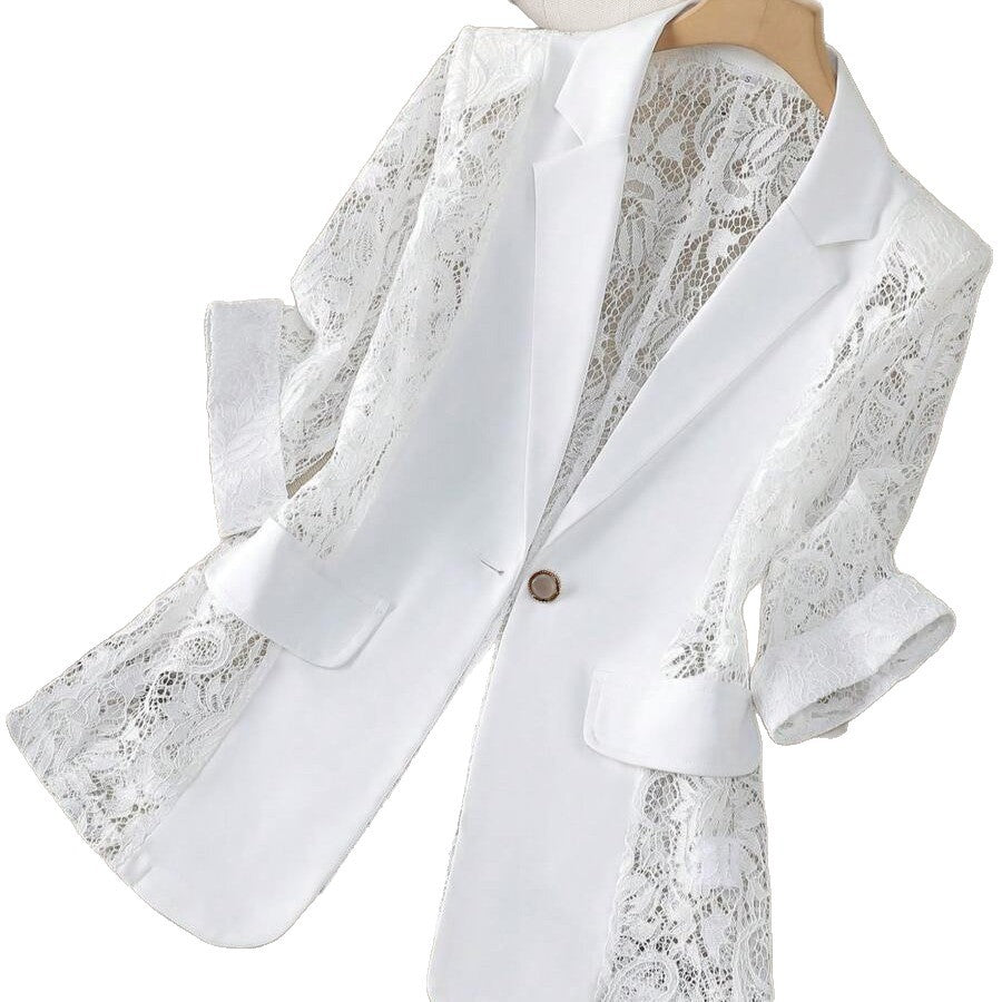 Aurelia Arden Lace Blazer