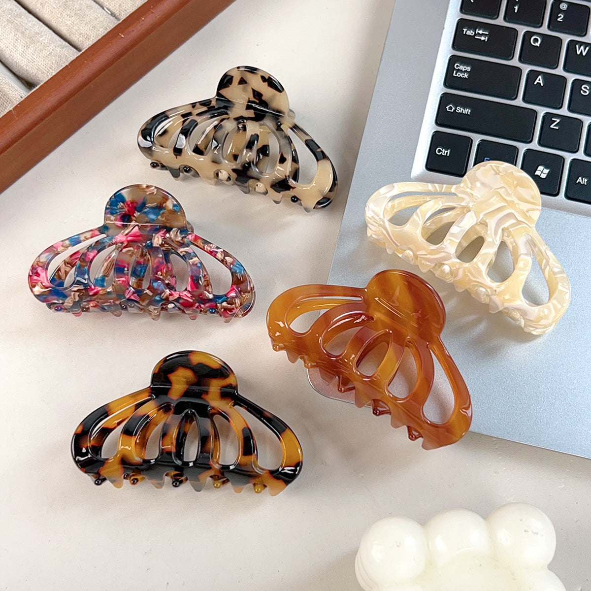 Ember Acetate Hair Clip