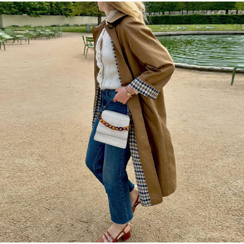 Lumen Slim Trench Coat