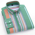 Metro Men's Cotton Striped Shirt