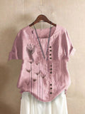 Aurelia Linen Cotton Button Shirt