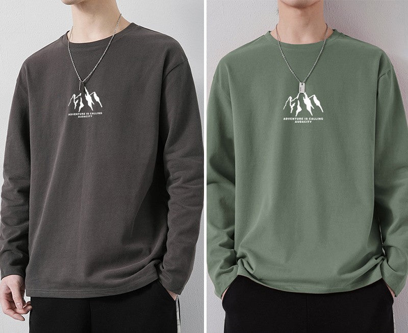 Archive Men's Cotton Relaxed Long-Sleeve T-Shirt