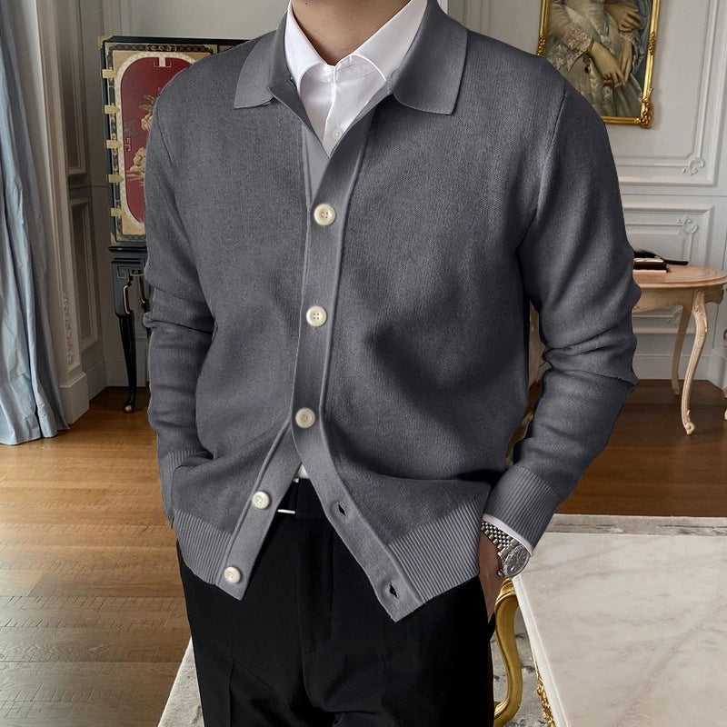 Atlas Men's Lapel Sweater