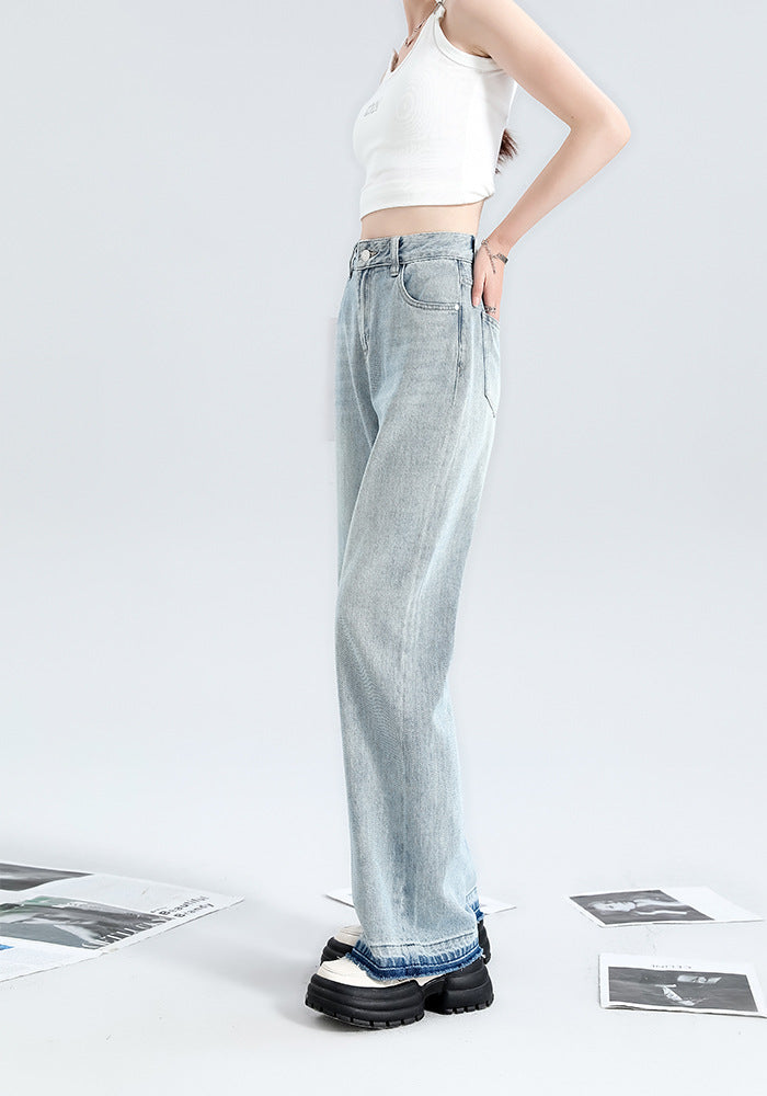 Indigo Rowan Wide-Leg Jeans