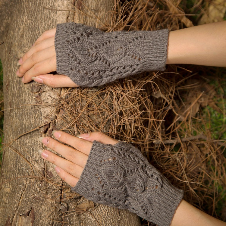 Ember Calder Wool Knit Gloves