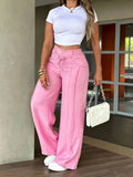 Rover Relaxed Wide-Leg Straight Trousers